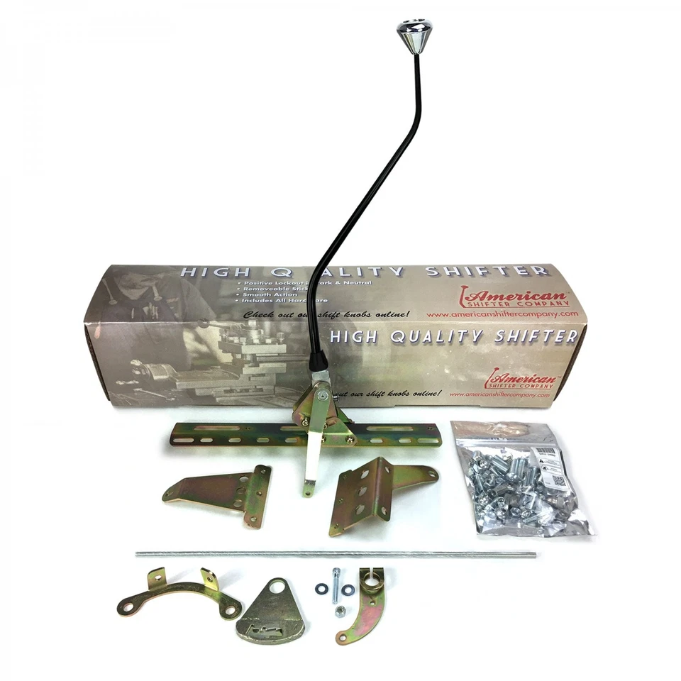 豪华按钮变速器套件带 23 个黑色天鹅臂适用于福特 C4 — 第 2/4 张图片