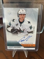 Nikolai Goldobin Future Watch Autograph 930/999 2015-16 SPA San Jose #266