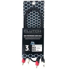 3FT RCA Dual to RCA Cable Male to Male Stereo Patch Audio Cable Clutch