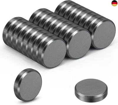 Wukong Ferrit Magnete Stark, 20×5mm | 25 Stück Starke Magnete Whiteboard für Ma