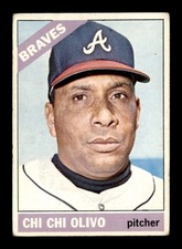 1966 Topps #578 Chi Chi Olivo SP RC G/VG X3715894