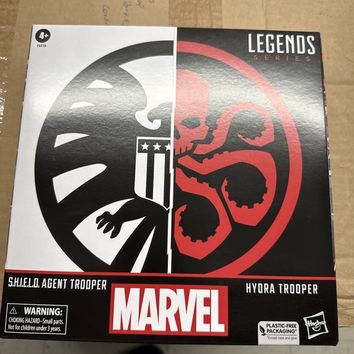 Hasbro Marvel Legends Shield and Hydra Trooper 6 Inch 2 Pack