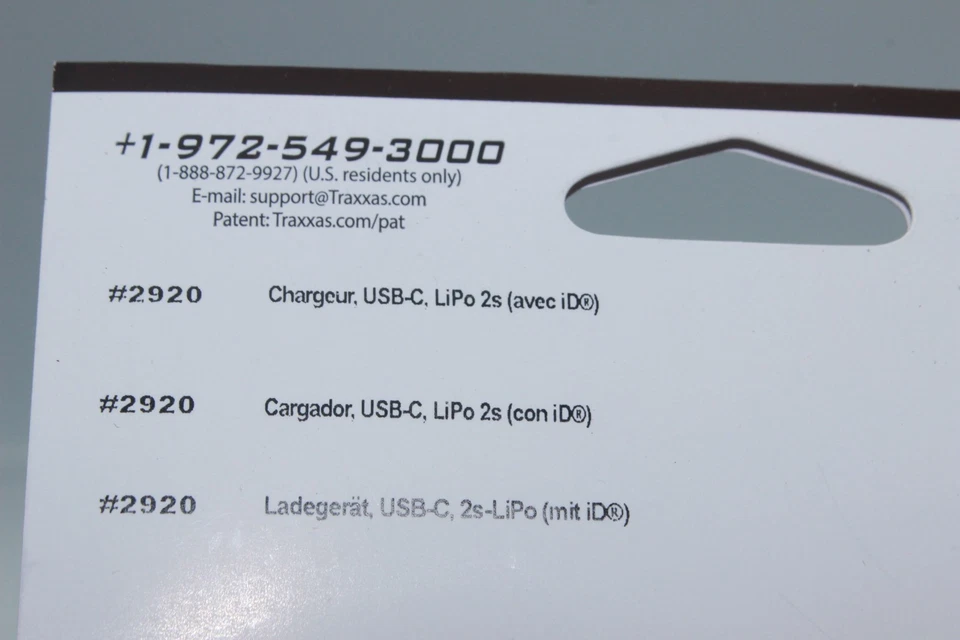 Traxxas TRX 2920 LiPo Ladegerät für 2S Akku mit USB-C  z.b. Mini Maxx NEU OVP - Bild 3 von 4