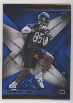 2019 Panini XR Rookies Blue 69/199 Emanuel Hall #144 Rookie RC fm0