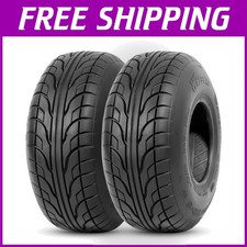 Mini Bike ATV Tires 145/70-6, 4PR, Tubeless, Pack of 2