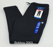 Champion Youth Fleece Jogger Pants, Black, Size L 14/16