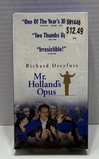 MR. HOLLAND'S OPUS (1996 VHS) Richard Dreyfuss - Brand New - Factory Sealed