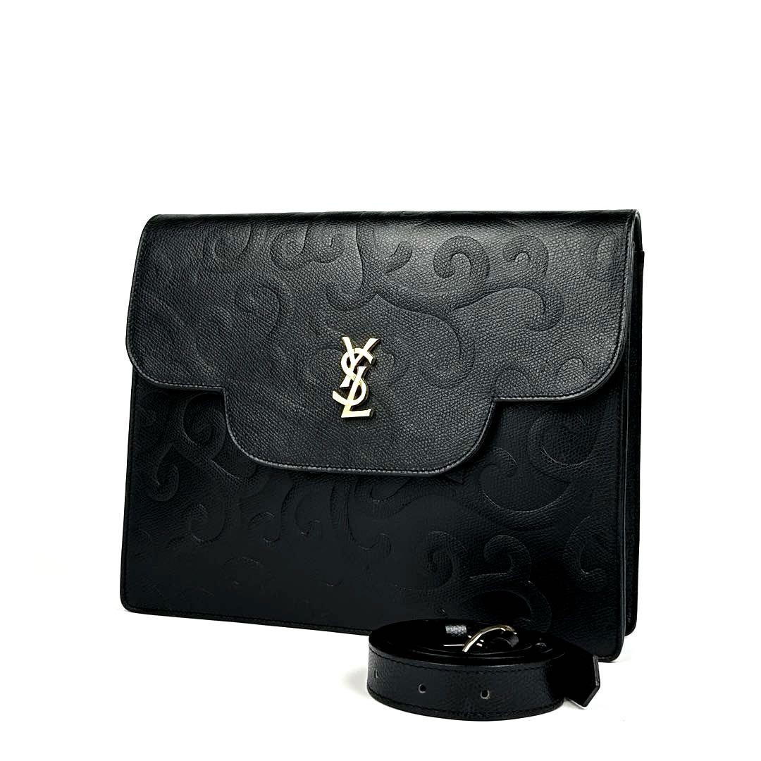 Borsa a tracolla Yves Saint Laurent 2 vie pelle usata