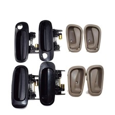 8pcs Door Handle Set Fit Toyota Corolla 1998-2002 Oe 69210-02040 More