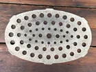 Griswold Cast Iron #7 Oval Roaster Trivet In Nickel Finish