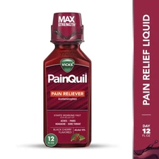 PainQuil Pain Relief Liquid, Acetaminophen Pain Reliever for Adults, 12 Fl oz
