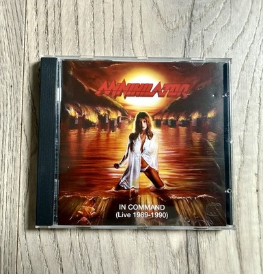 Annihilator - In Command (Live 1989-1990) CD Roadrunner Records Thrash Metal 