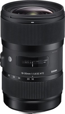(Open Box) Sigma 18-35mm F/1.8 Art DC HSM Canon EF-S Lens