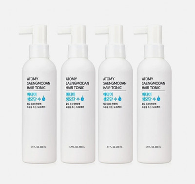 ATOMY Saengmodan Hair Tonic 200ml × 4ea Scalp Care + Tracking