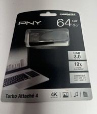 PNY 64GB Attach  4 USB 3.0 Flash Drive