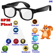 Smart sunglasses camera Men Smart Bluetooth Glasses Safety Sunglasses