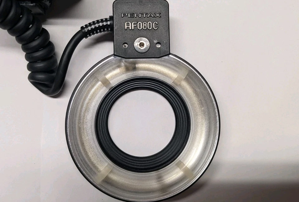 Pentax AF 080C Flash, Complete With Control Unit And Cable,Tested, Free Shipping - Image 2 of 4