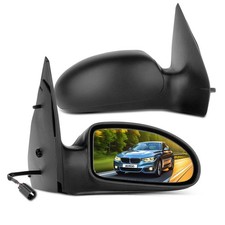 SCITOO Ford Focus Power Door Mirrors Pair 2000-2007 Exterior Non-Folding
