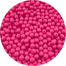 200Pieces 10MM Acrylic round Beads round Acrylic Balls Chunky Beads Smooth Space