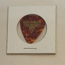 Eddie Van Halen Vintage Guitar Pick 1979 World Vacation Tour Concert Stage RARE