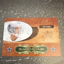 Donruss Classics 2007 Classic Singles Troy Aikman #CS-26 Dallas Cowboys /1000