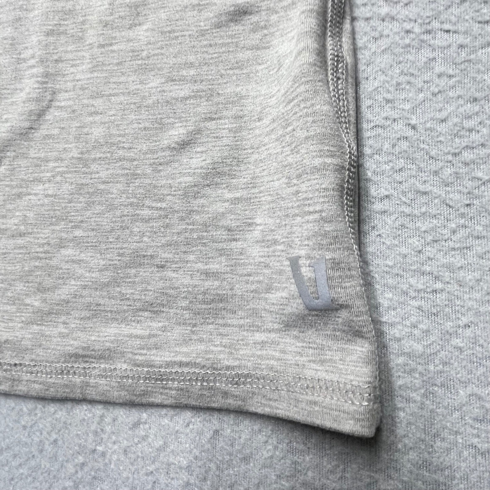 Vuori Quarter Zip Pullover Men Gray Heathered Lon… - image 6