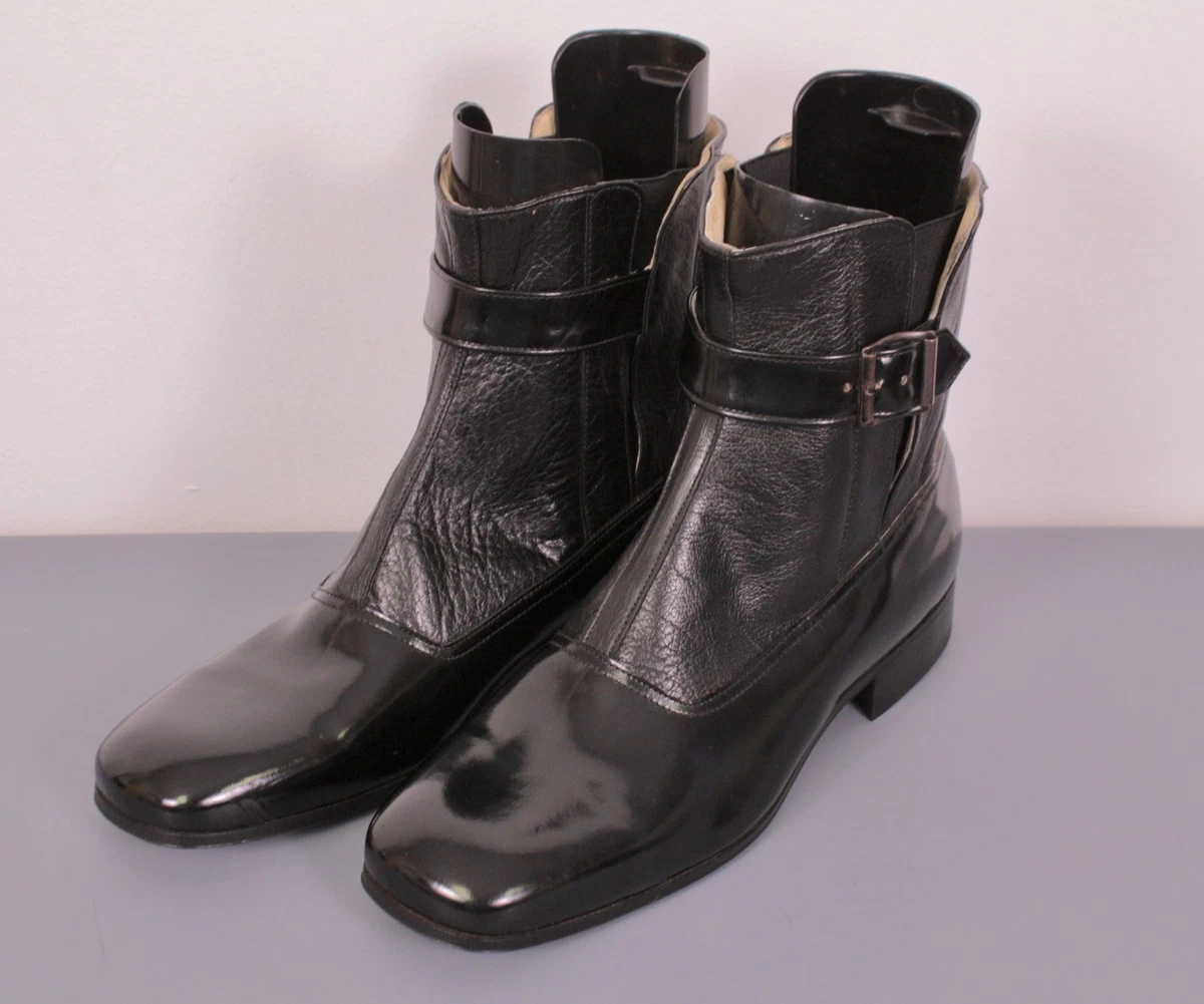 Disco Leather Vintage Boots for Men for sale | eBay