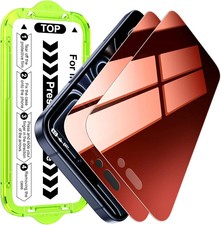 2-Pack for Iphone 17 Pro Sunset Color Privacy Screen Protector - Gradient Purpl