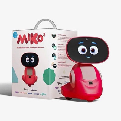 Miko 3 AI Learning Robot Learning System for Kids Ages 5+ Red (2022)