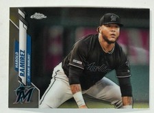 2020 Topps Chrome #106 Harold Ramirez Miami Marlins Baseball