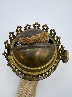 Edward Miller The Sollar #2 & #3 Oil Kerosene Lamp 1-7/8  & 1-1/4  Brass Burner