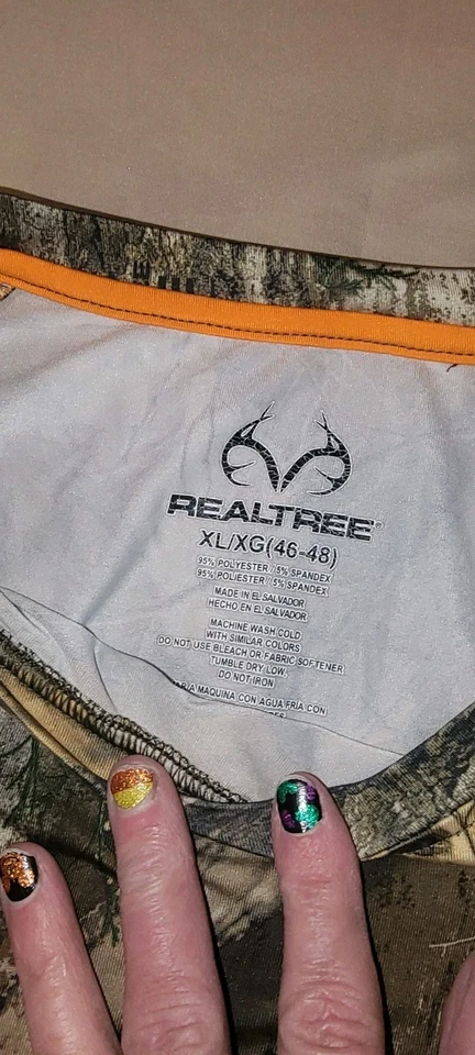 Мужская камуфляжная рубашка с длинным рукавом Realtree EDGE XL  - Изображение 3 из 4