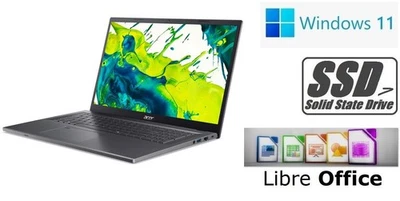 ACER LAPTOP CORE i7 ~4000GB(4TB) SSD/64GB RAM~ 17,3" ALU NVIDIA OFFICE WINDOWS11