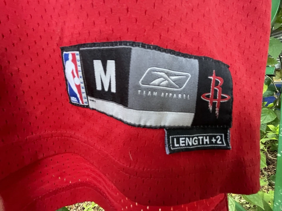 Camiseta deportiva Tracy McGrady #1 - Houston Rockets - Reebok adulto mediana - roja Foto 3 de 4