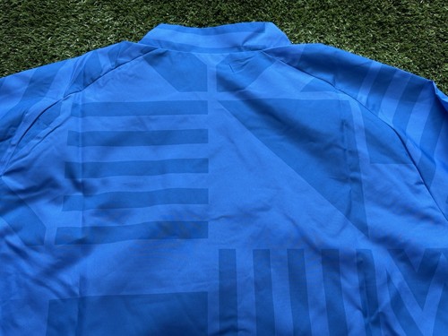 NEW 2022 Italy Italia Jacket Warmup Anthem Blue Puma Home Medium M Shirt Jersey - Picture 11 of 13