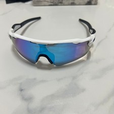 Oakley Radar EV Patn OO9208 Sunglasses White  paint Feet Red Polarized