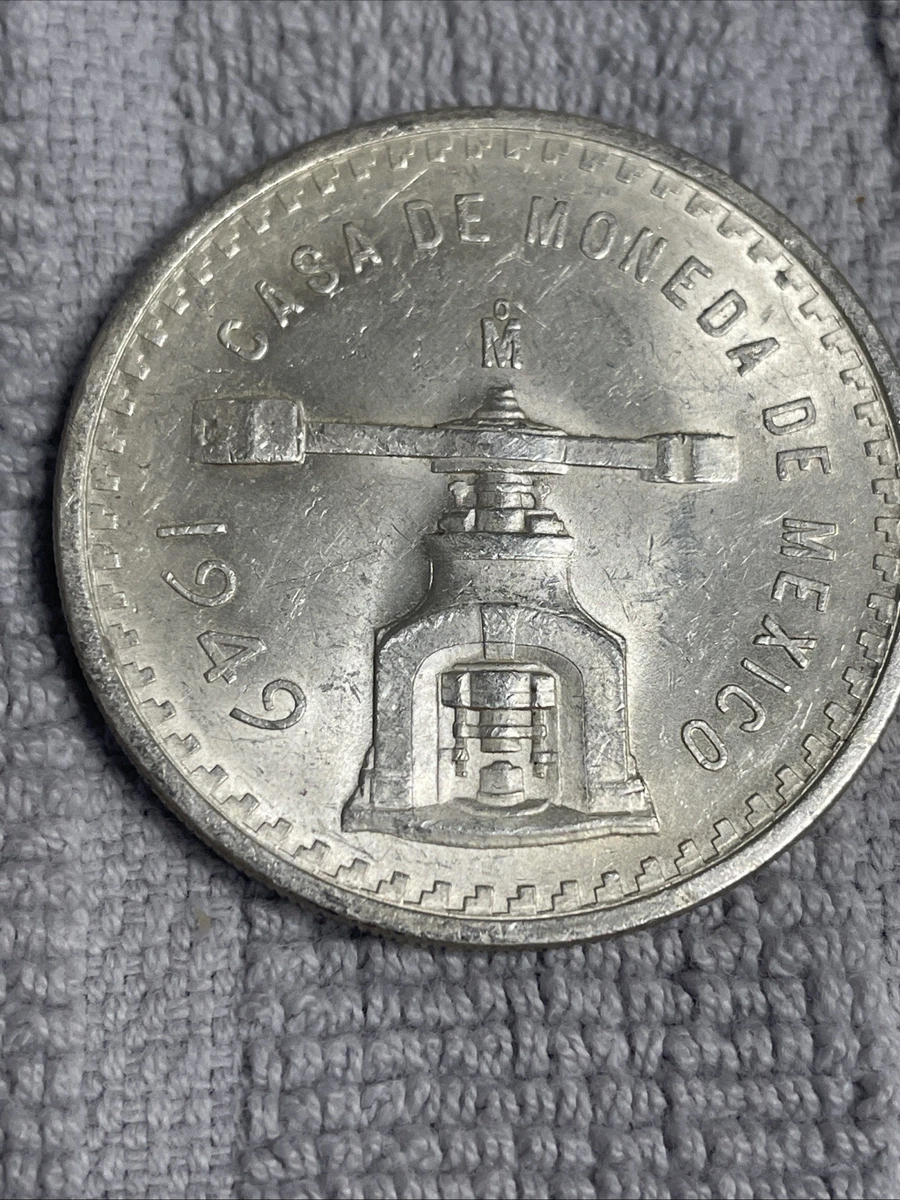 1949 Year Silver Mexican Coins for sale | eBay