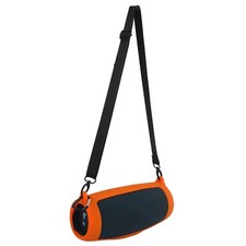 Orange Siliocne Bluetooth Speaker Travel Carrying Cover Shell For JBL Charge 5-