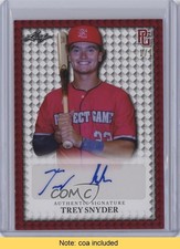 2023 Leaf Metal Perfect Game All-American Classic 1/1 Trey Snyder Auto nd3