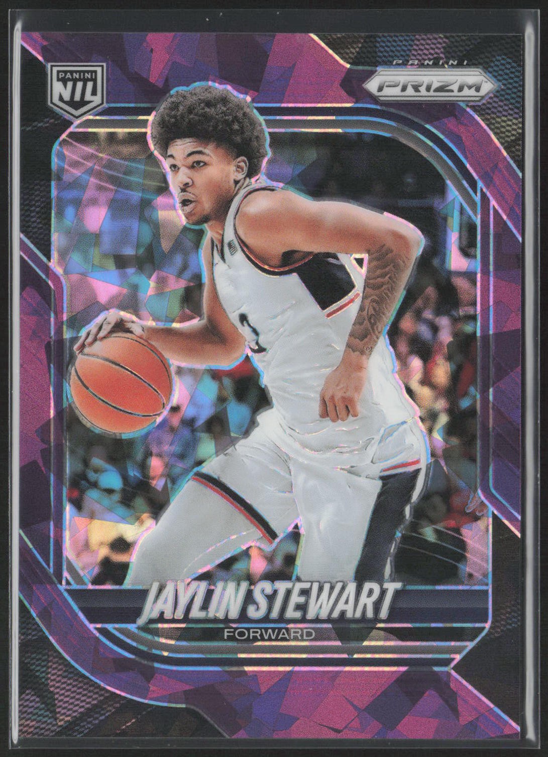 Jaylin Stewart 2025-26 Panini Prizm Purple Ice Prizm /199