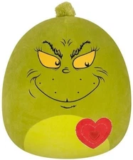 Squishmallows 5" The Grinch with Heart