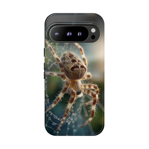 Brown Spider Wet Dew Web Phone Case for iPhone, Samsung Galaxy, Pixel - 第 214/241 張圖片