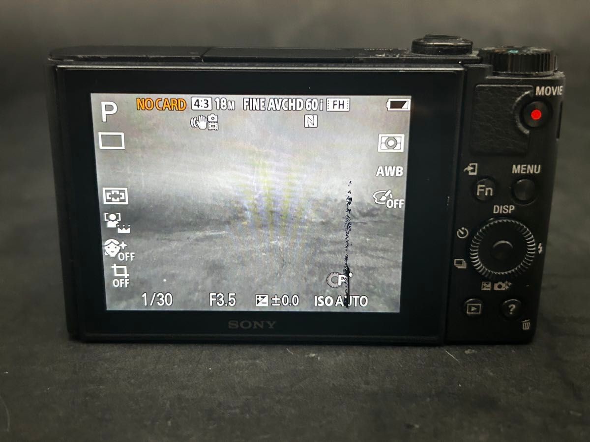 SONY Cyber-shot DSC-WX500 Compact Camera Flip LCD Selfie Ready 30x
