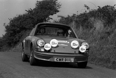 Malcolm Patrick Roger Rhoderick Jones Porsche 911 Manx Rally Septe- Old Photo