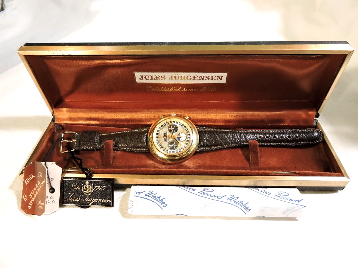 Jules Jurgensen Leather Wristwatches for sale | eBay
