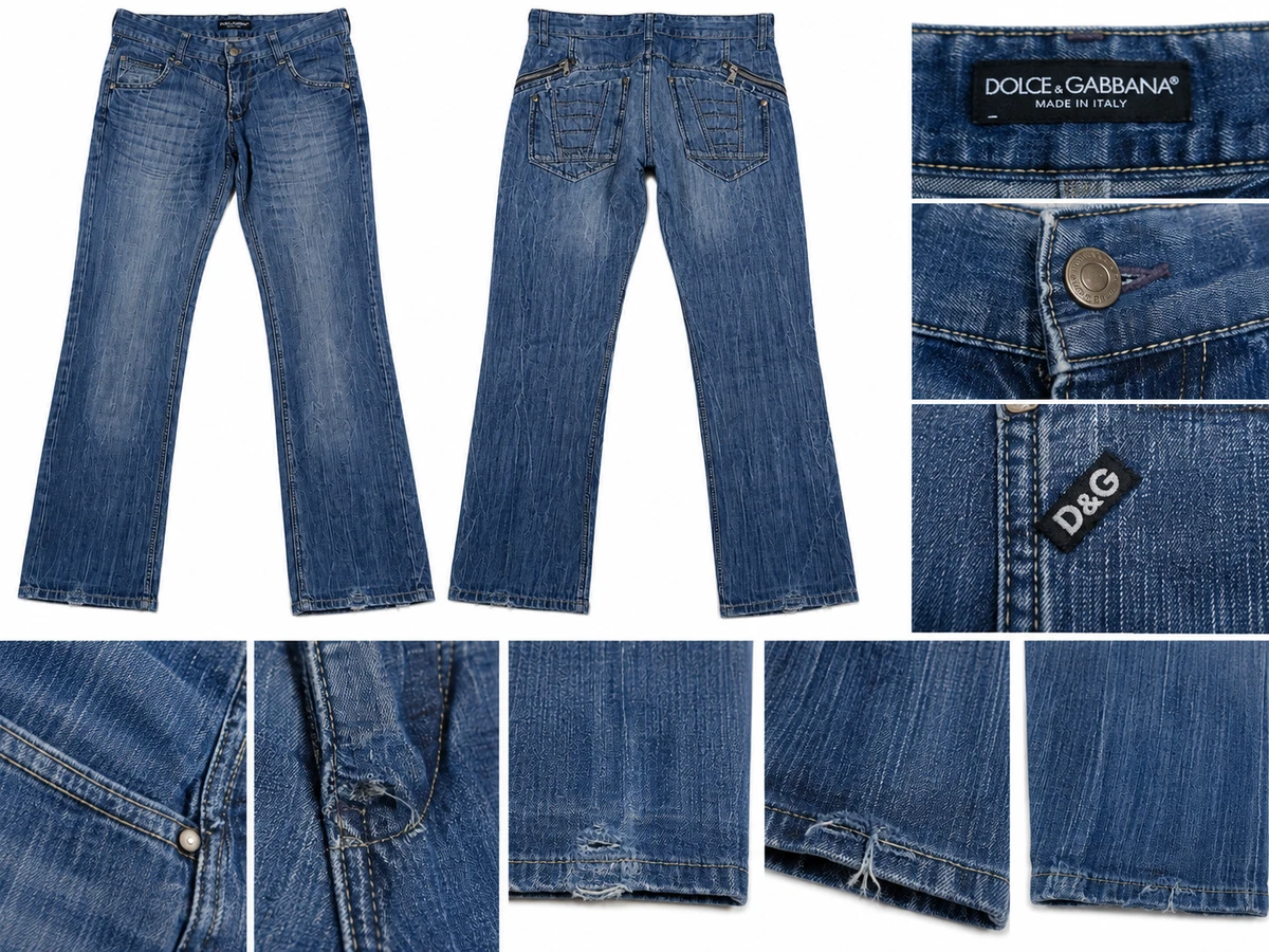 Dolce&Gabbana Button Regular Size Jeans for Men for sale | eBay
