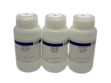 (Lot of 3) QIAGEN RNeasy 220mL Buffer RLT Lysis Buffer Bottles 1015762 79216