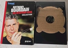 Anthony Bourdain: No Reservations Collection (DVD, 2012, 9-Disc Set) New