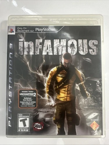 inFamous (Sony PlayStation 3, PS3) Complete CIB - Tested