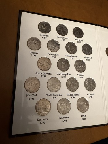 Fifty-State Commemorative  Quarter Coin Collection - Picture 4 of 8